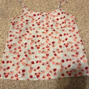 floral blouse
